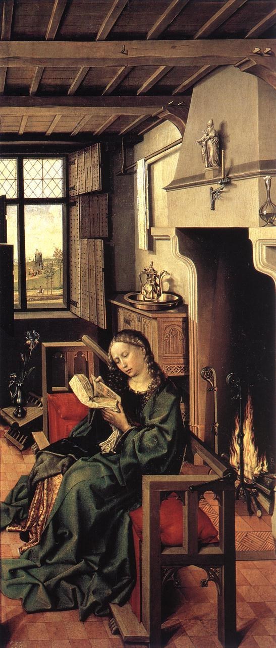 Robert Campin The Werl Altarpiece